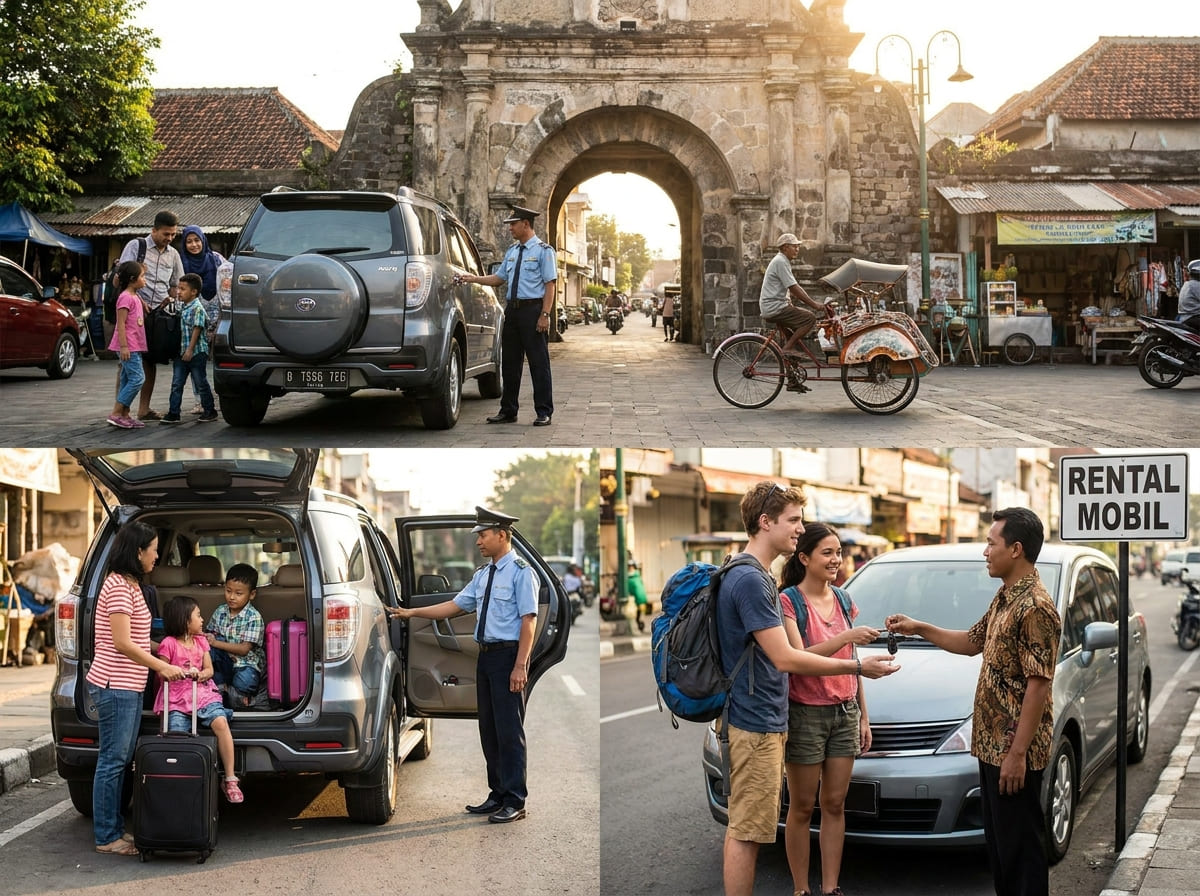 Sewa Mobil dengan Driver atau Lepas Kunci di Jogja? Ini Perbedaannya